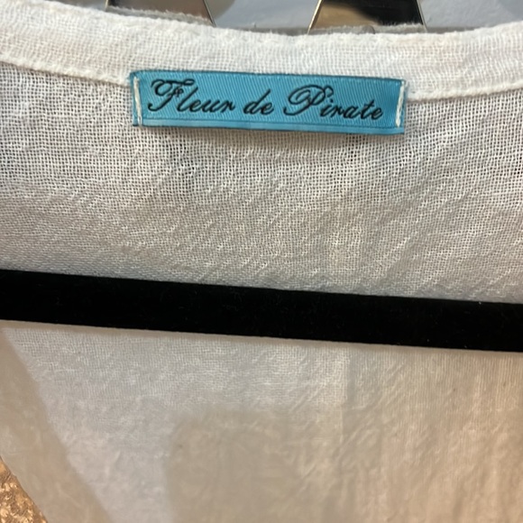 Fleur de Pirate Embroidered Caftan OS - Picture 6 of 14